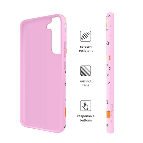 Snoopy Pink Pumpkins Samsung Case