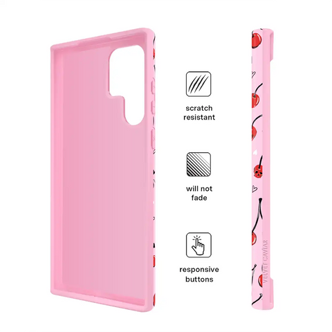 Sour Cherry Skulls Samsung Case