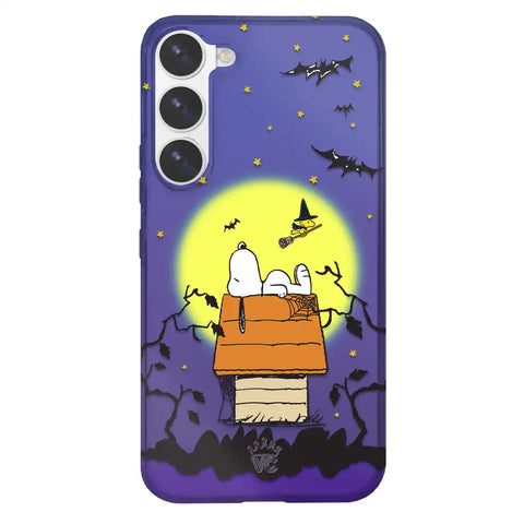 Snoopy Midnight Moon Samsung Case