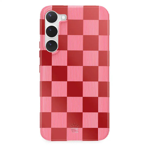Rose Vibe Checkered Samsung Case