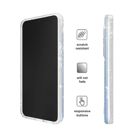 Snow Angel Glitter Samsung Case