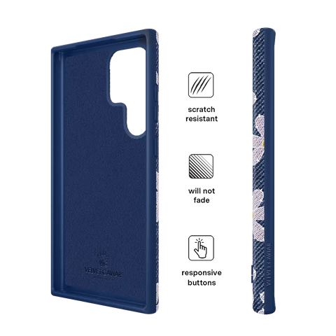 Denim Daisy Samsung Case