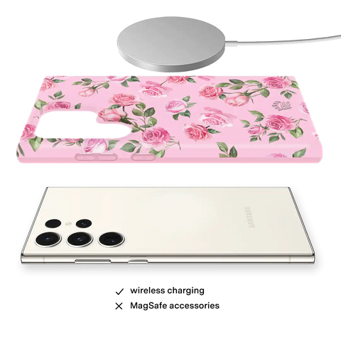 Baby Pink Roses Samsung Case