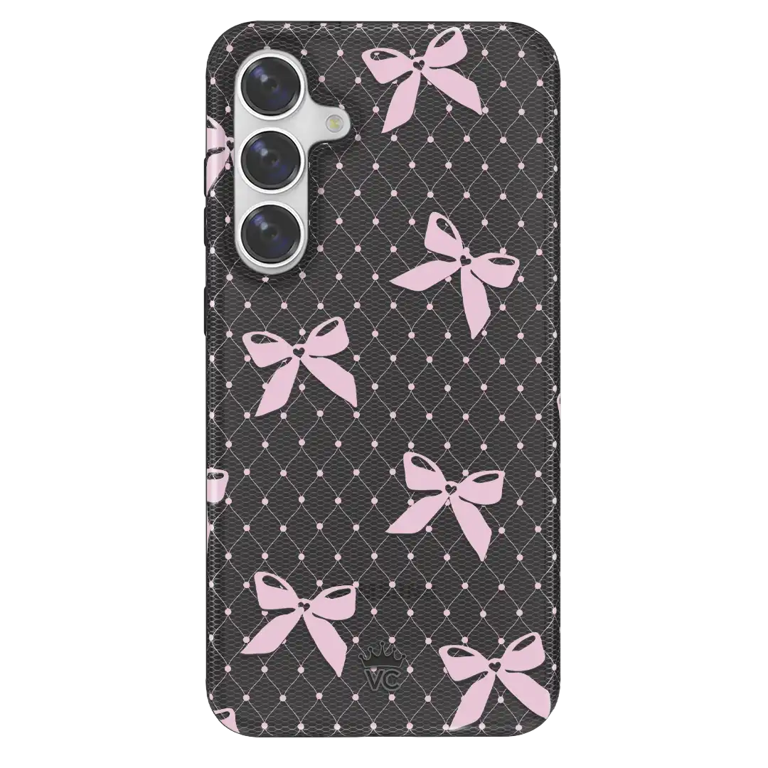 Lacy Pink Bows Samsung Case