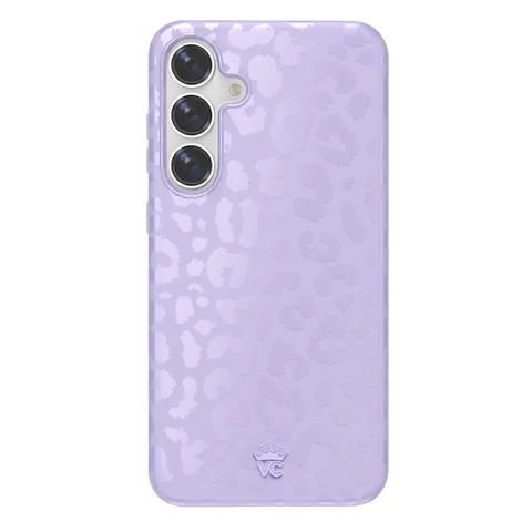 Lilac Leopard Samsung Case