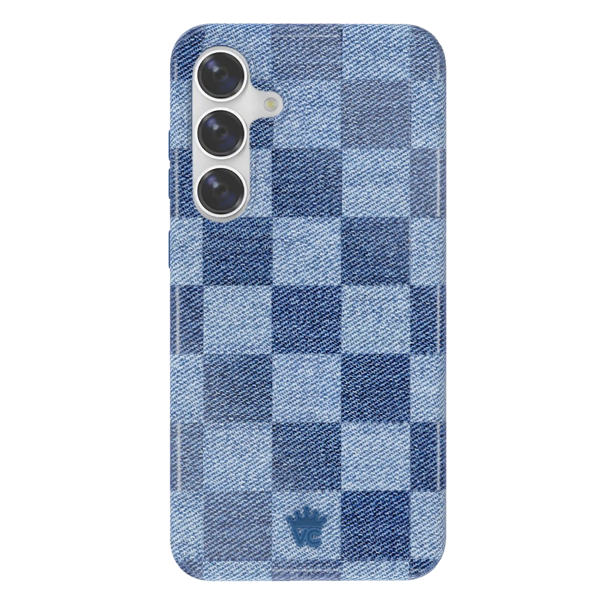 Denim Vibe Checkered Samsung Case