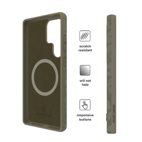 Olive Leopard Samsung Case