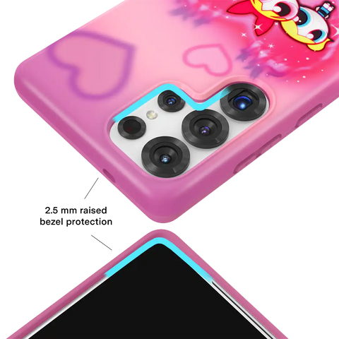The Powerpuff Girls Airbrush Hearts Samsung Case