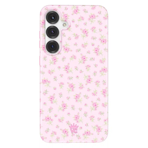 Dainty Pink Floral Samsung Case