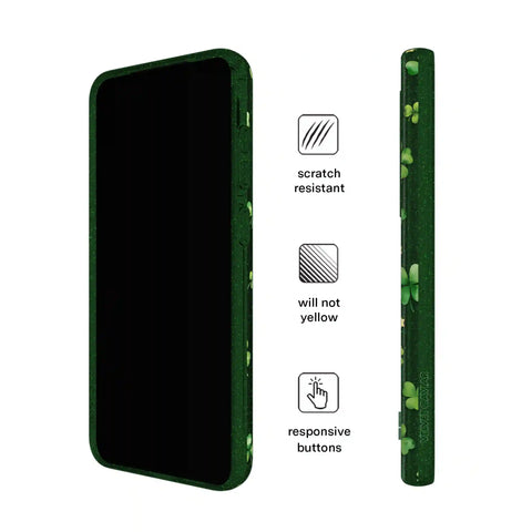 Lucky Clover Glitter Samsung Case