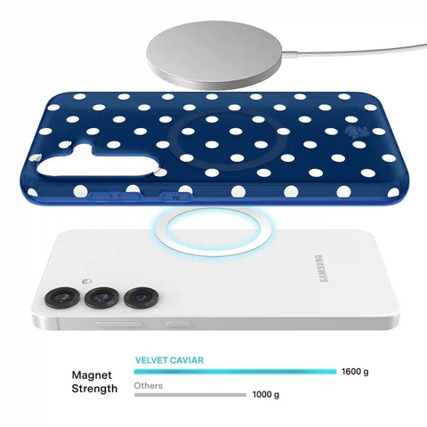 Midnight Polka Dot Samsung Case