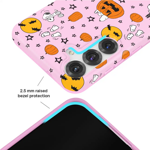 Snoopy Pink Pumpkins Samsung Case