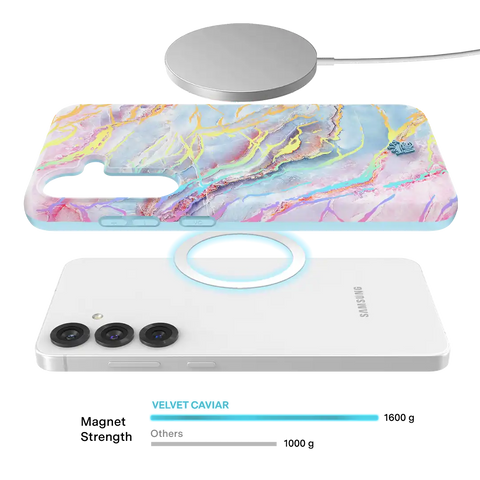 Holo Moonstone Marble Samsung Galaxy Case