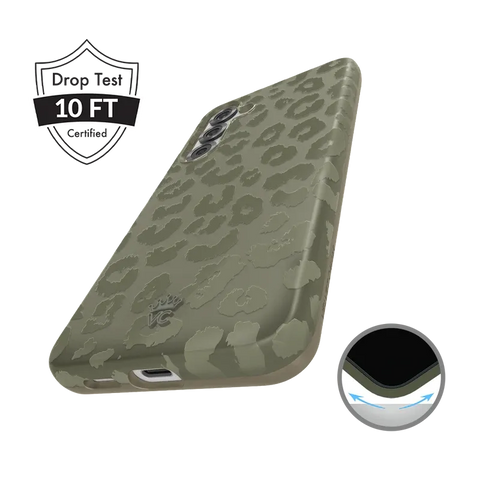Olive Leopard Samsung Case