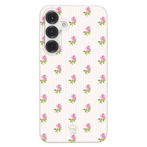 Pink Peony Floral Samsung Case