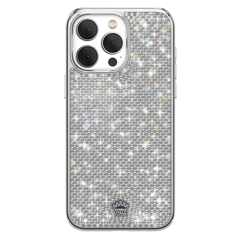 Chrome Caviar Crystals iPhone Case