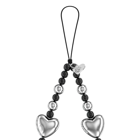 Chrome Skulls Phone Charm