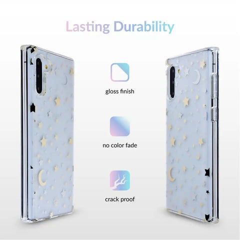Starry Night Clear Samsung Case