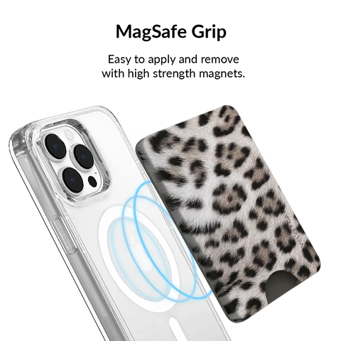 Arctic Leopard MagSafe Wallet
