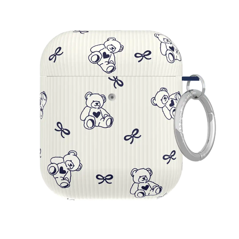 Preppy Teddy AirPod Case