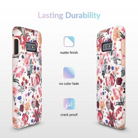 Nude Vintage Floral Samsung Galaxy Case